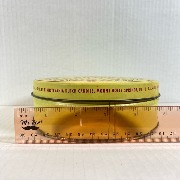 Vintage Pennsylvania Dutch Butter Mints Tin - Picture 5 of 5